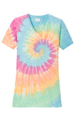 Ladies Tie-Dye V-Neck Tee