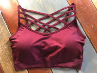 SEAMLESS TRIPLE CRISS-CROSS  BRALETTE