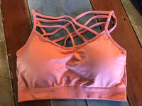 SEAMLESS TRIPLE CRISS-CROSS  BRALETTE