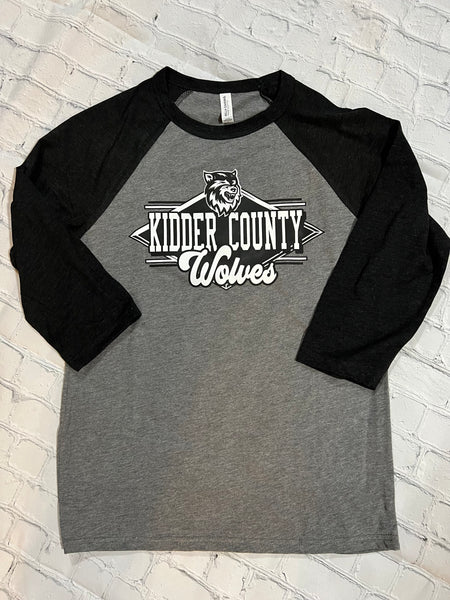 Wolves 3/4 Sleeve Unisex Tshirt