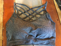 SEAMLESS TRIPLE CRISS-CROSS  BRALETTE