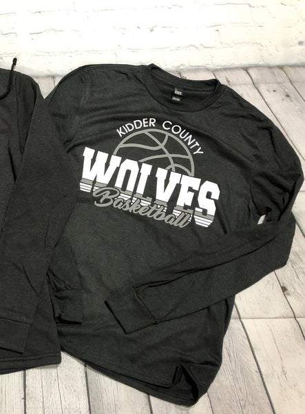 Wolves District Perfect Tri Tshirt Long Sleeve