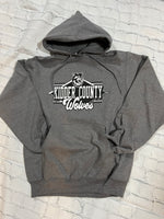 Wolves Adult Graphite Hoodie