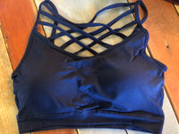 SEAMLESS TRIPLE CRISS-CROSS  BRALETTE